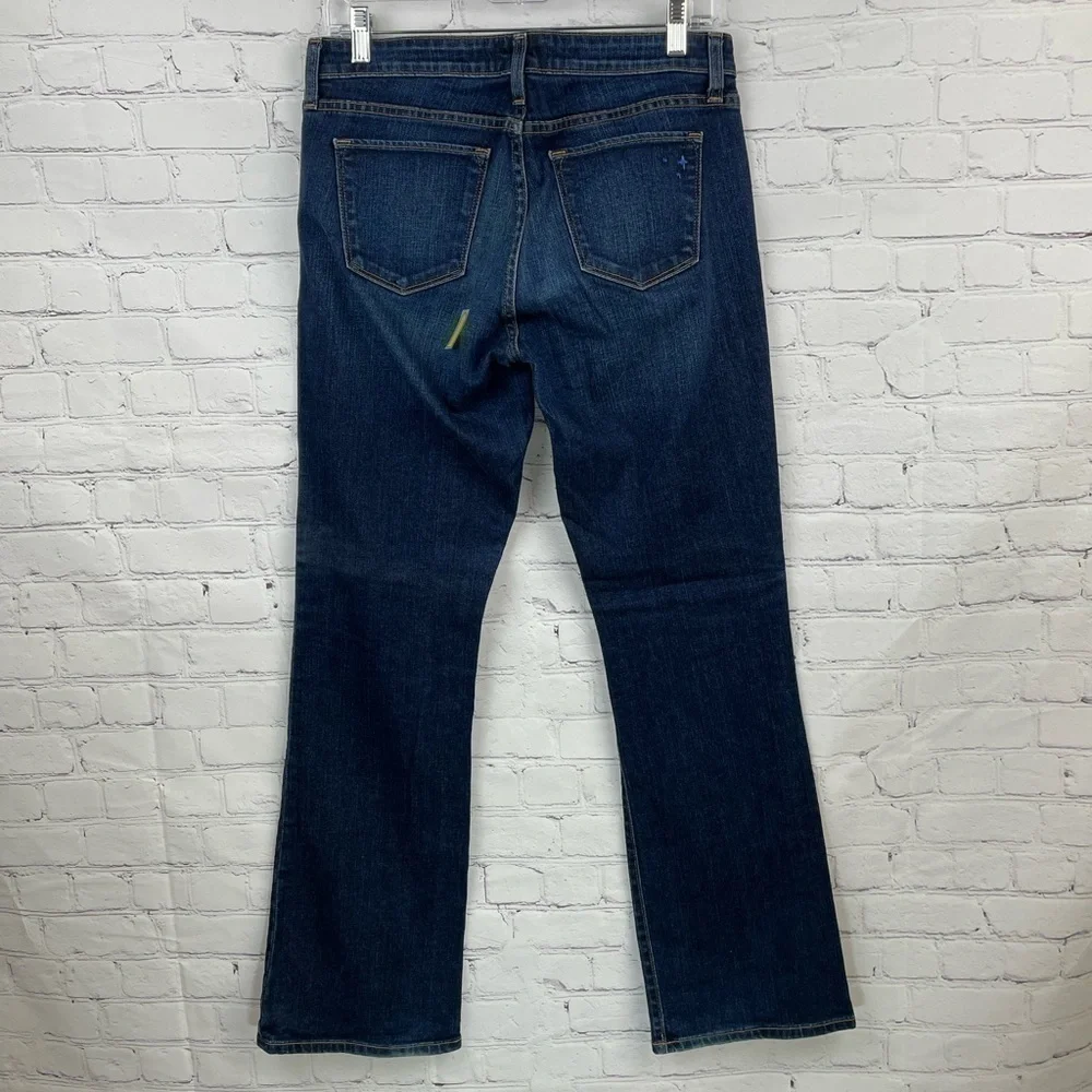 Big Star Nova XVI 18 Remy Boot Cut Mid-Dark Wash Blue Jeans Size 28R